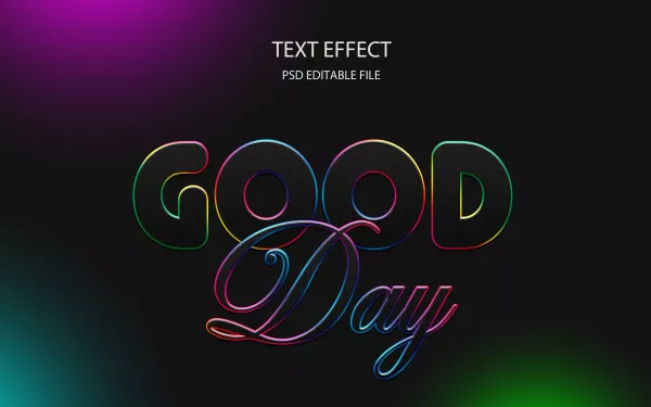 Text Style Effect Psd Eps