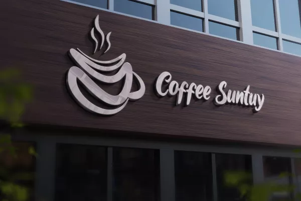 Free Download Logo Mockup With Silver Effect - GFXLoad