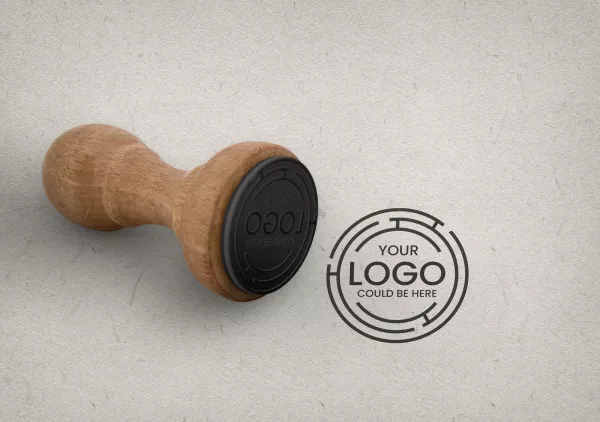 Free Download Rubber Stamp Mockup - GFXLoad