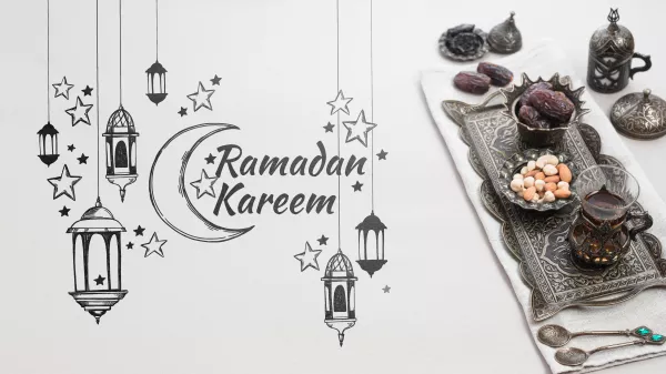 Copyspace Mockup With Ramadan Concept