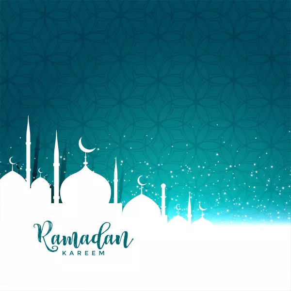 Free Download Ramadan Kareem Festival Greeting With Text Space - GFXLoad