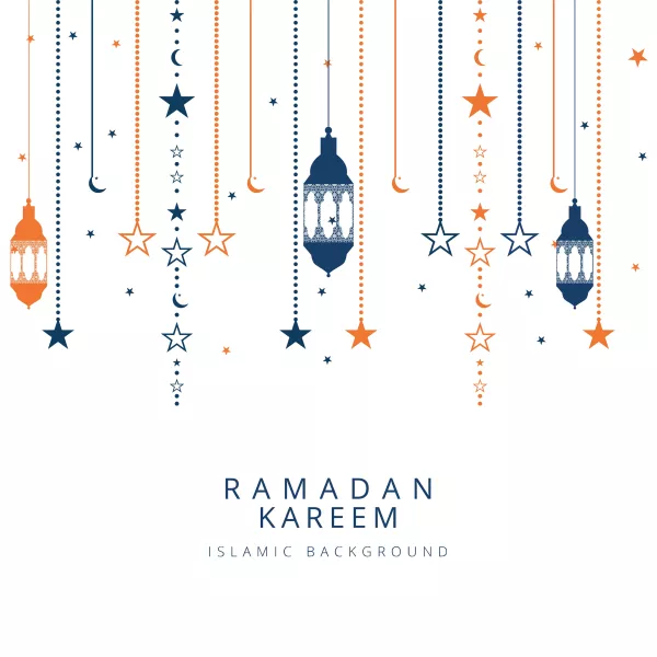 Ramadan Kareem Islamic Background Vector