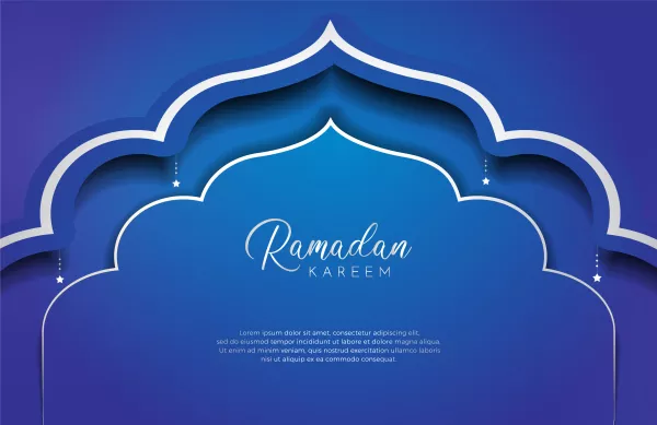 Ramadan Kareem Islamic Design Illustration