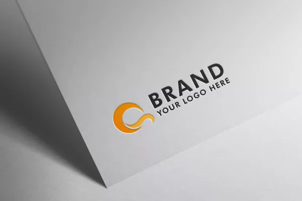 Free Download Logo White Paper Mockup - GFXLoad