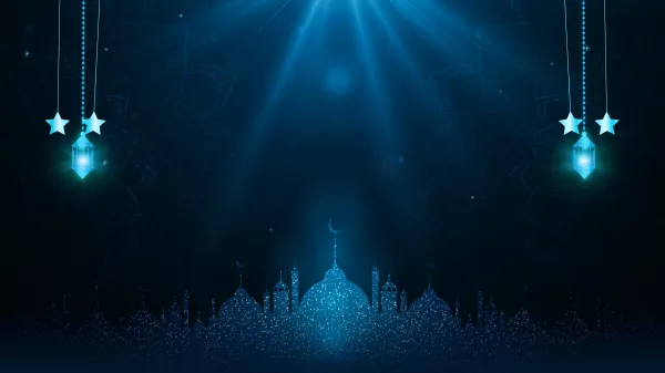 Eid Al Adha Mubarak Traditional Lanterns