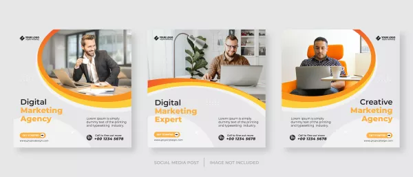 Business Marketing Social Media Post Banner Template