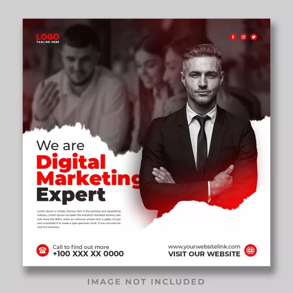 Free Download Creative Trendy Digital Marketing Social Media Post - GFXLoad