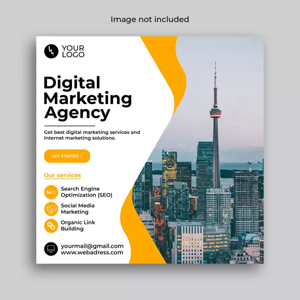 Digital Marketing Corporate Business Banner Instagram Social Media Post Template