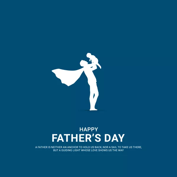 Happy Fathers Day Creative Design Free Vector