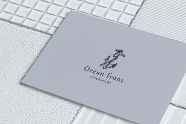 Free Download Seafood Restaurant Business Card Mockup Minimal Vintage Design Psd - GFXLoad