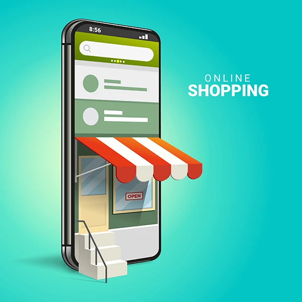3D Online Shopping Websites Mobile Applications Concepts Marketing Digital Marketing