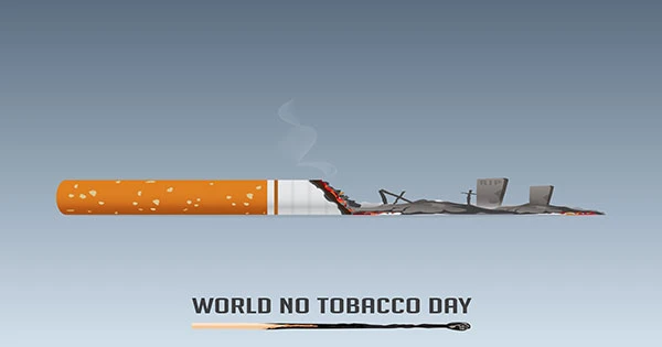 World No Tobacco Day 31 May No Smoking Poster