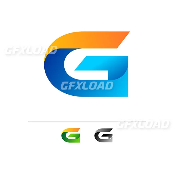 3D Letter G Logo Design Template