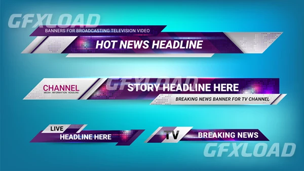 News Lower Thirds Template