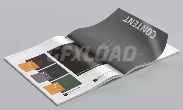 Photo Realistic Magazine Mockup (1)