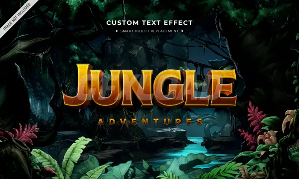 Adventure Movie 3D Text Style Effect