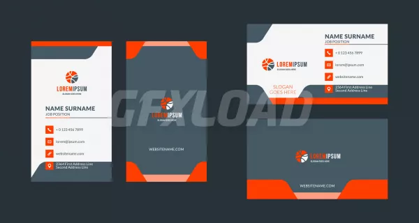 Double Sided Creative Business Card Template