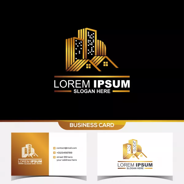 Free Download Logo Carte Visite Immobiliere - GFXLoad