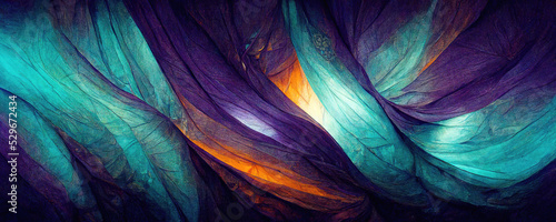 Abstract organic lines as panorama wallpaper background