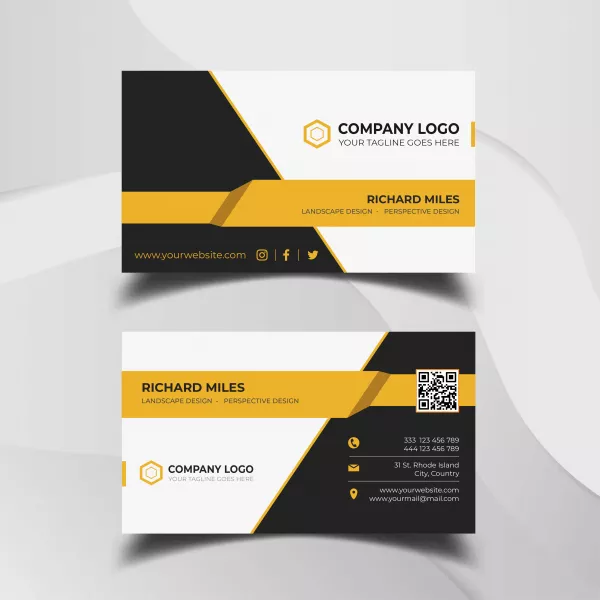 Modern Business Card Design Template