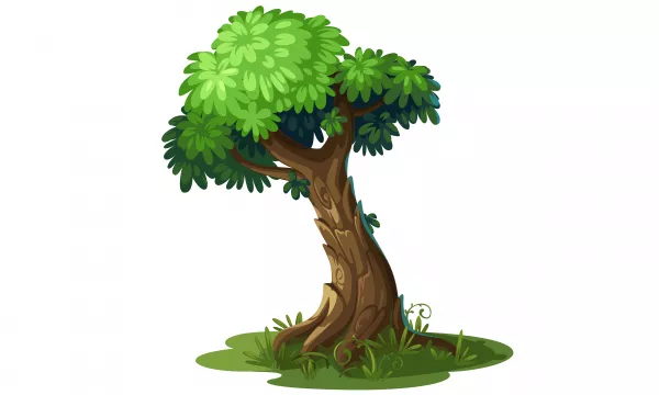 Beautiful Tree Vector Illustration