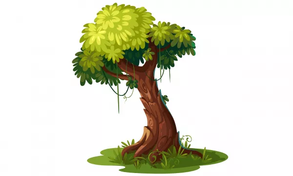 Beautiful Tree Vector Illustration (1)