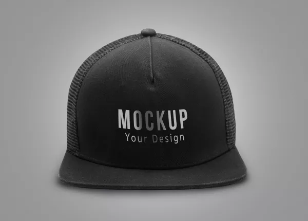 Black Cap Mockup