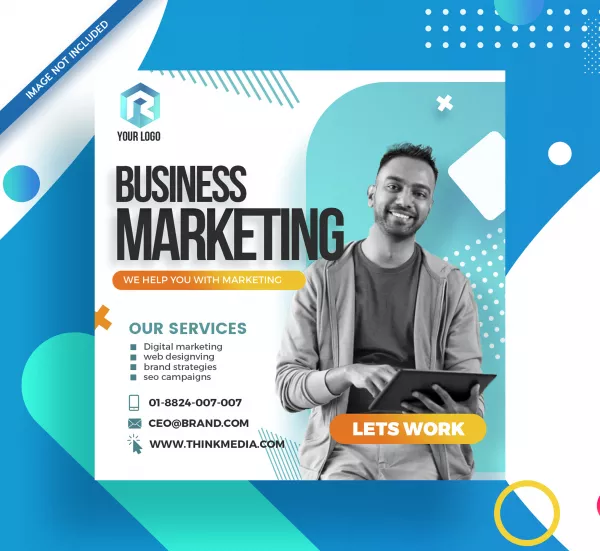 Branding Agency Corporate Social Media Post Banner