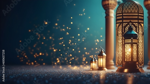 Free Download Realistic Islamic Background Generative Ai - GFXLoad