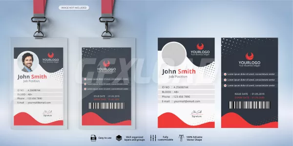 Corporate Id Card Template