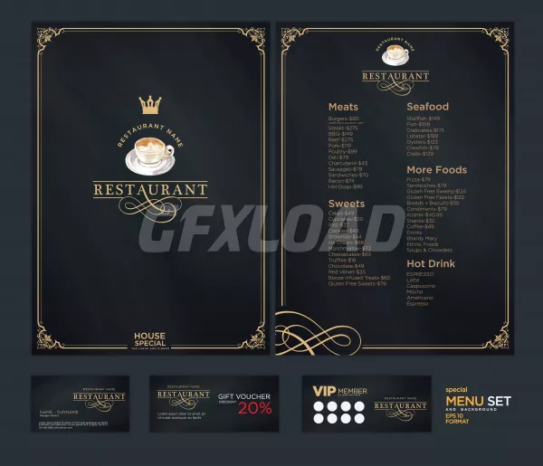 Creative Menu Template