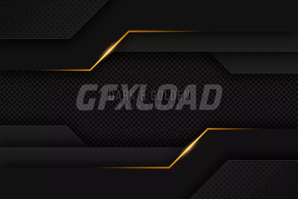 Free Download Dark Paper Layers Wallpaper With Gold Details - GFXLoad