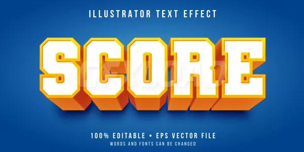 Editable Text Effect School Varsity Style