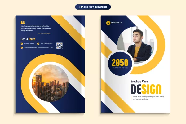 Corporate Business Brochure Cover Design Template