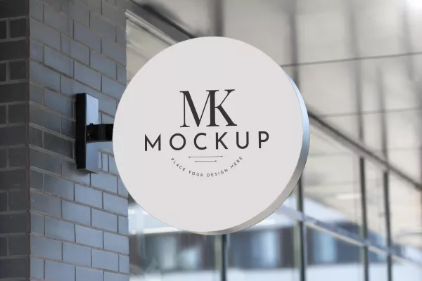 City Sign Design Mockup