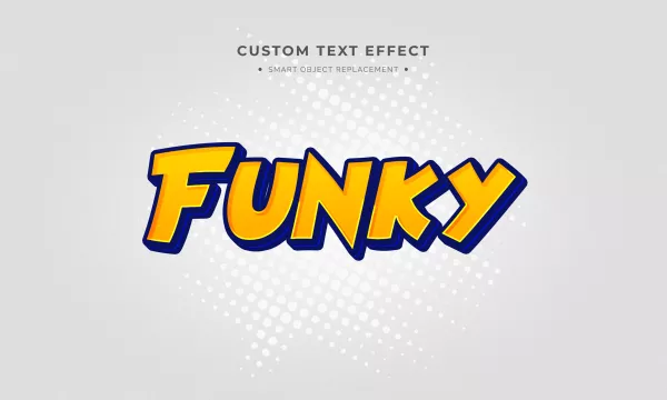 Cartoon 3D Text Style Effect