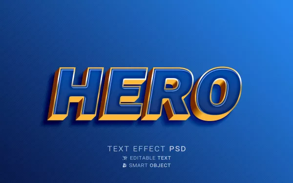 Free Download Creative Super Hero Text Effect - GFXLoad