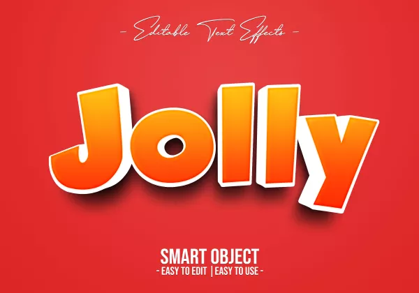 Jolly Text Style Effect